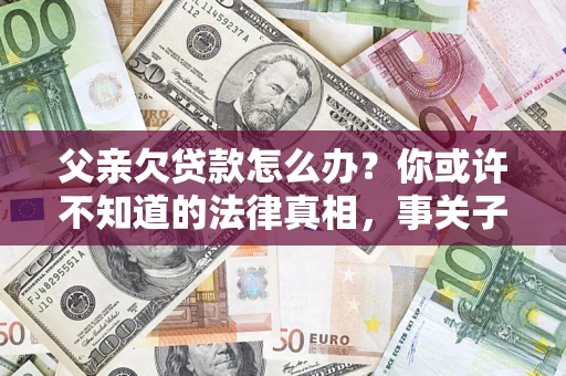 武汉父亲欠贷款怎么办？你或许不知道的法律真相，事关子女未来
