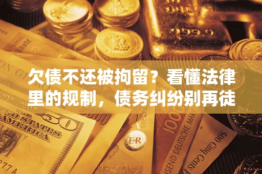 武汉欠债不还被拘留？看懂法律里的规制，债务纠纷别再徒劳奔波
