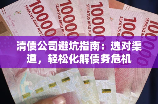 武汉清债公司避坑指南：选对渠道，轻松化解债务危机