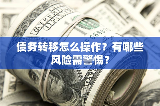 武汉债务转移怎么操作？有哪些风险需警惕？
