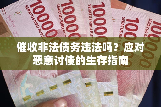 武汉催收非法债务违法吗？应对恶意讨债的生存指南