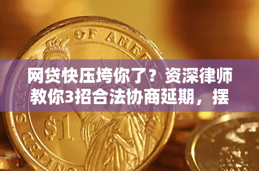 武汉网贷快压垮你了？资深律师教你3招合法协商延期，摆脱暴力催收！