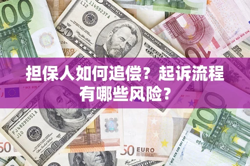 武汉担保人如何追偿？起诉流程有哪些风险？